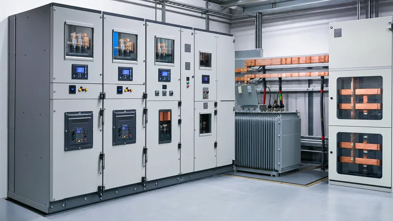 Electrical engineer calculating how to figure kVA for an industrial substation transformer installation
