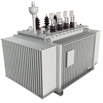11/33kV to 400/415V Outdoor Three-Phase Oil-Immersed Power Transformer (15kVA–31500kVA) — product photo on white background