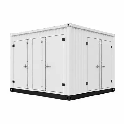1600 kVA 10/0.4 kV Prefabricated Container Box Substation — product photo on white background