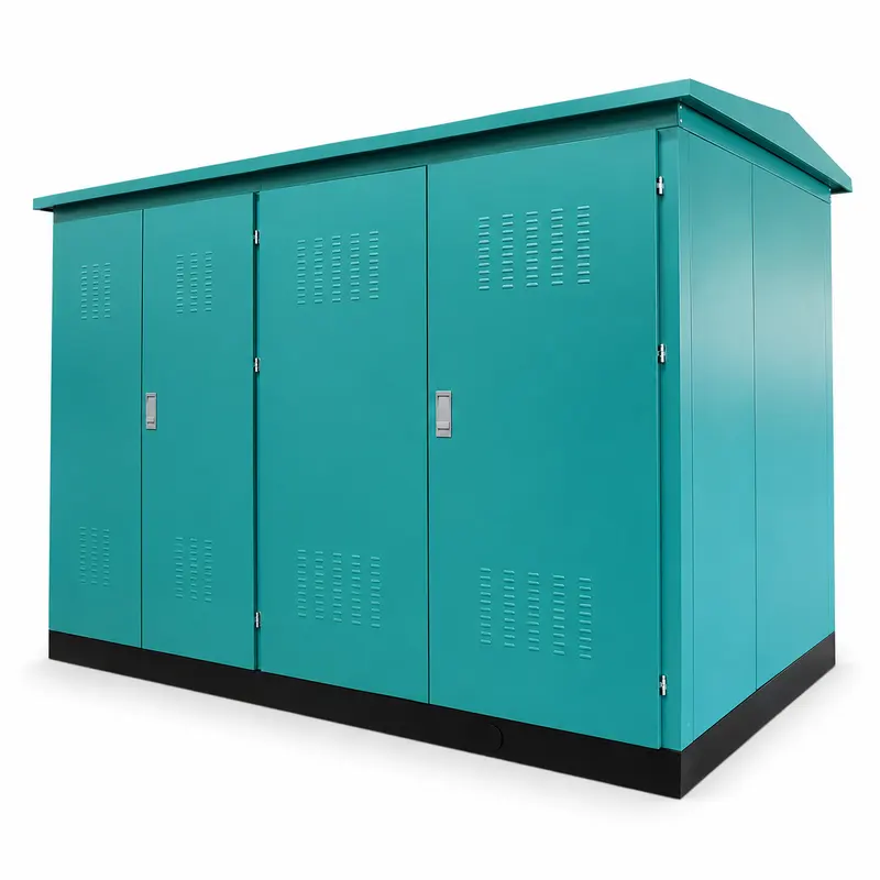 200 kVA 15/0.4 kV Compact Box-type Substation — product photo on white background