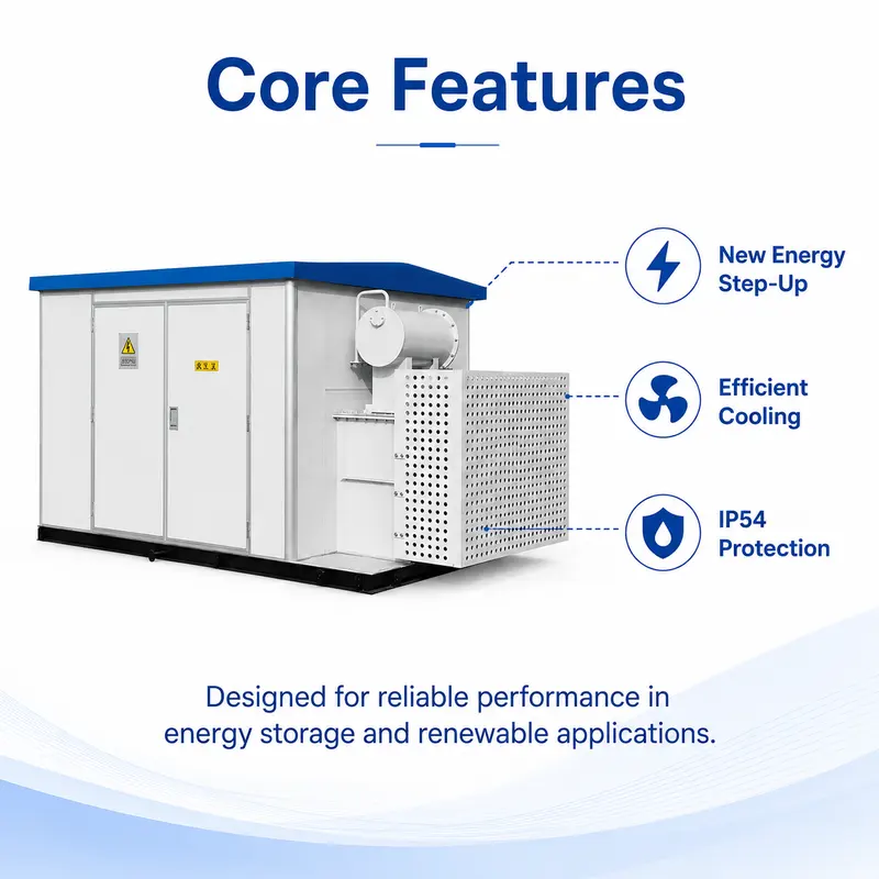 35/10 kV New-Energy Prefabricated European Box Substation — safety and protection features