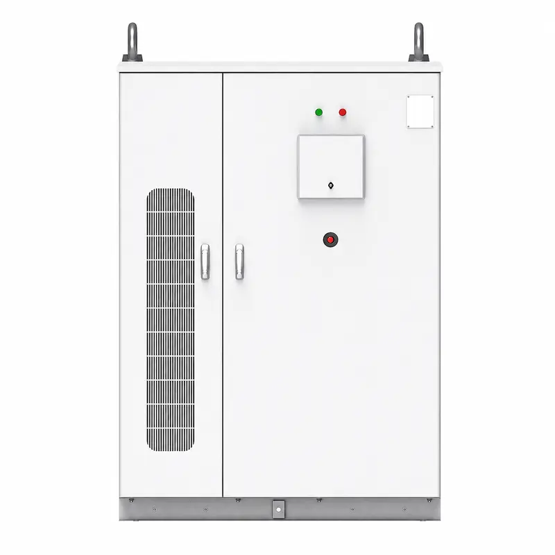 372kWh Liquid-Cooled Outdoor Cabinet — Integrated Lithium Battery Energy Storage System — product photo on white background