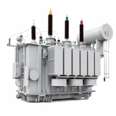 66 kV 2 MVA Step-Up Oil-Immersed Power Transformer for Photovoltaic — product photo on white background
