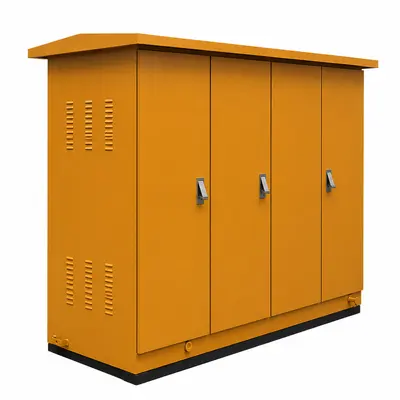 750 / 1000 / 2550 kVA American-style Compact Substation — product photo on white background