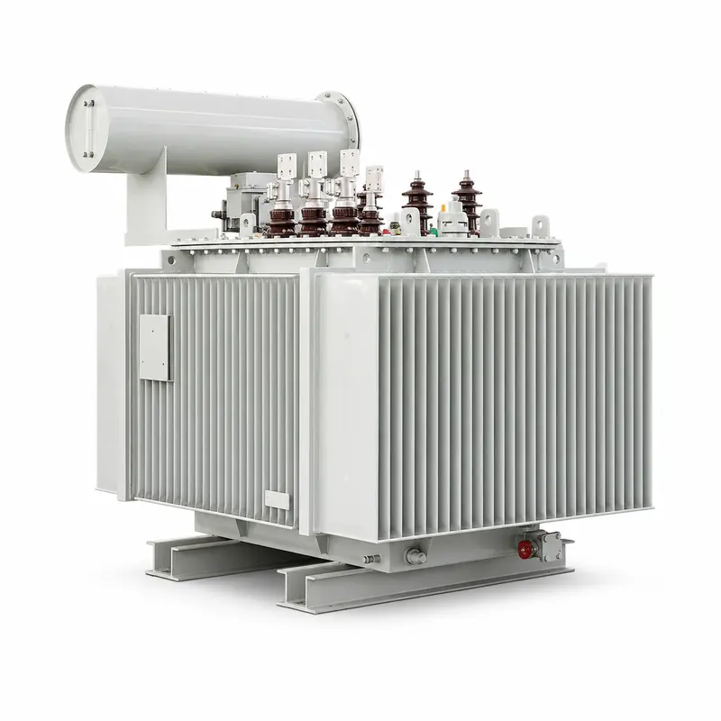 800/1600kVA 11kV/440V Three-Phase Oil-Immersed Step-Down Transformer — product photo on white background
