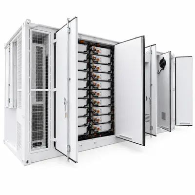 Battery-BMS-PCS Integrated LiFePO4 ESS, 500kWh–5MWh (Liquid-Cooled, IP67) — product photo on white background