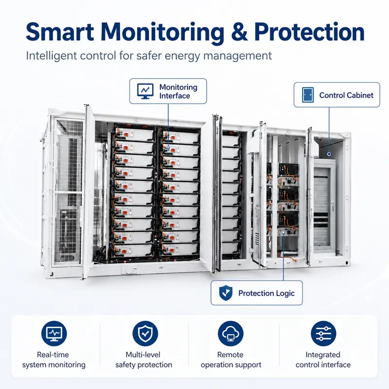 BESS LiFePO4 Solar Battery Storage, 1000kWh–5MWh / 1MW (10ft/20ft Container, IP67) — typical application