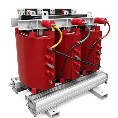 Cast Resin Dry-Type Transformer, 100–315kVA, 10kV/400V (Three-Phase) — product photo on white background