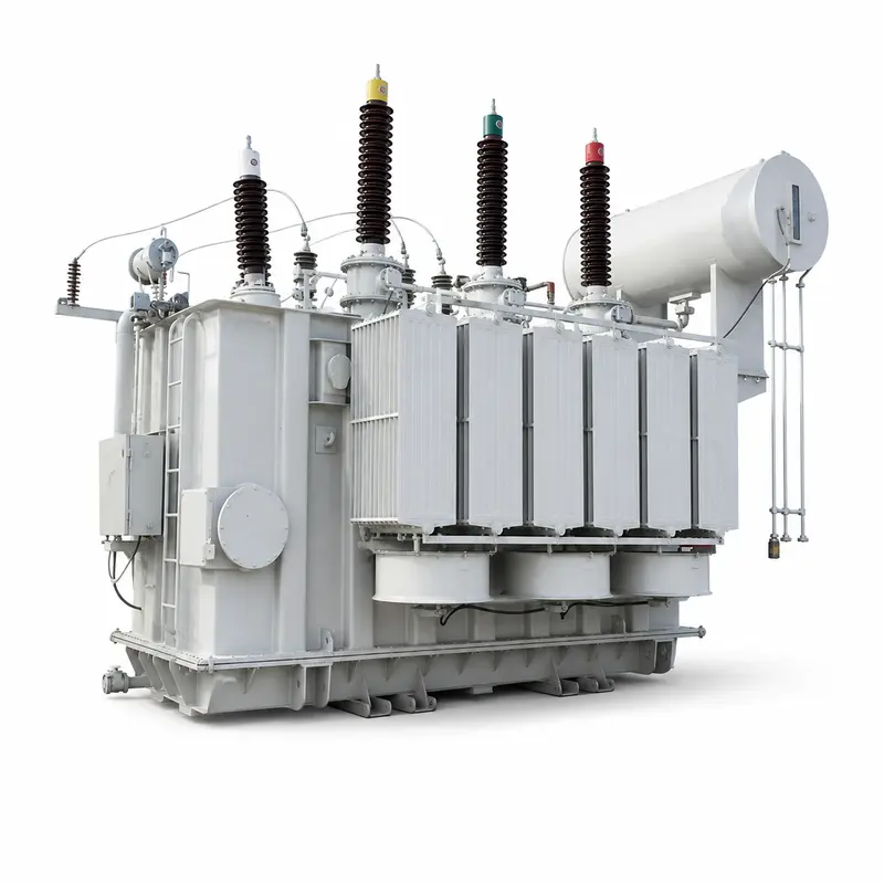 Customized 2500 kVA Three-Phase Oil-Immersed Power Transformer 66 kV / 415 V — product photo on white background