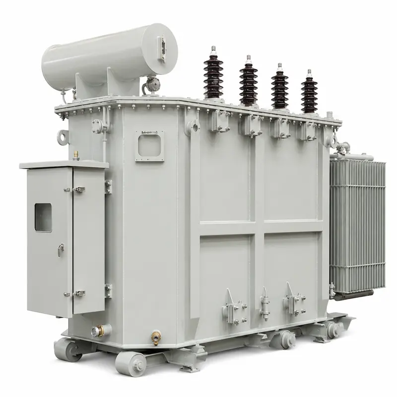 Energy-Saving 25 / 30 MVA Oil-Immersed Power Transformer 66–110 kV — product photo on white background