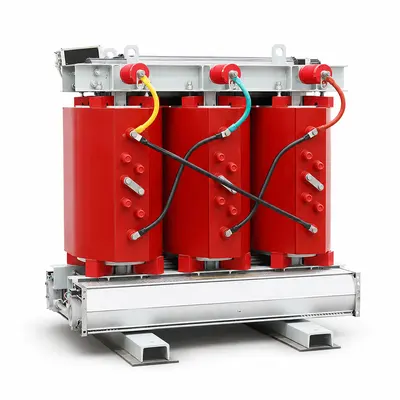 High-Performance Epoxy Resin Dry-Type Transformer, 1000/2000kVA (20kV/0.4kV) — product photo on white background