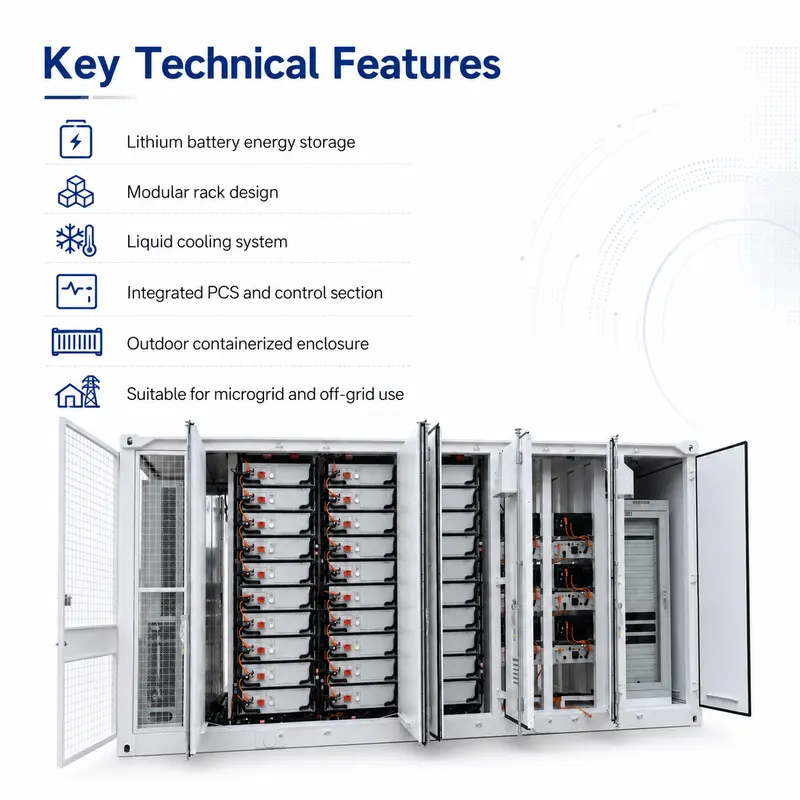 High-Voltage Lithium-Ion BESS, Liquid-Cooled, Off-Grid (1000kWh–5MWh, 10-Year Warranty, IP67) — workmanship detail