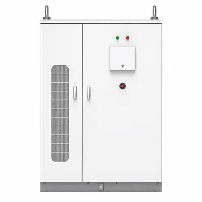 Liquid-Cooled Battery Energy Storage System — Integrated Cabinet (Battery Module & Rack) — product photo on white background
