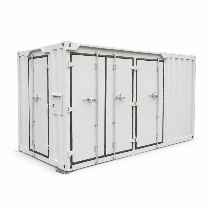 Photovoltaic Aluminum-Coil Prefabricated Container Substation (12–36 kV) — product photo on white background