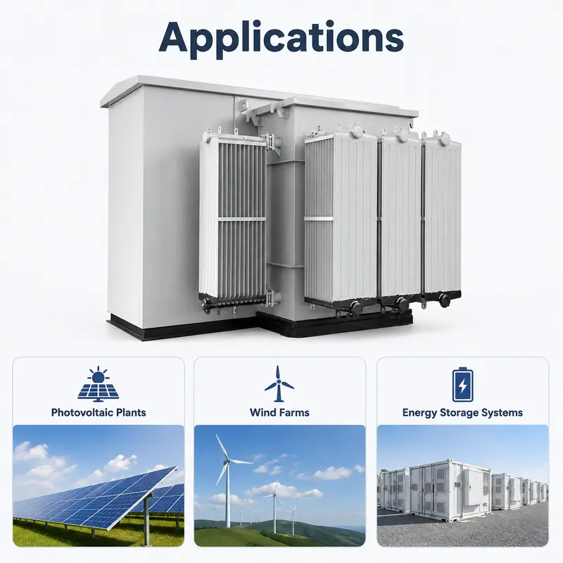 Photovoltaic & Wind Power Box-Type Substation (10/0.4 kV) — typical application