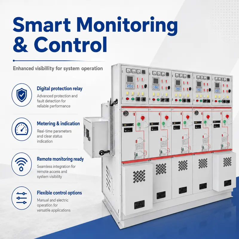 SF6 Intelligent Ring Main Unit, 12–33kV (630–2500A, Solid-Insulated, Indoor) — typical application